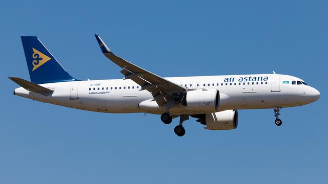 EI-KBI:Airbus A320:Air Astana